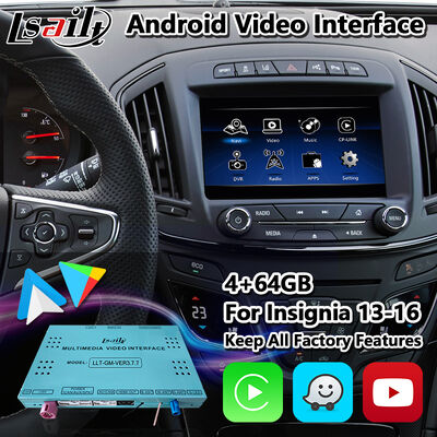 رابط ویدئویی Lsailt Android Navigation برای 2013-2016 Opel Insignia
