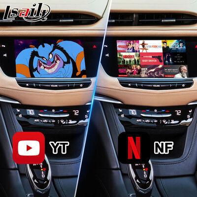 رابط چندرسانه‌ای ویدئویی Lsailt اندروید برای سیستم CUE کادیلاک XT5 پلاتینیوم 2016-2019