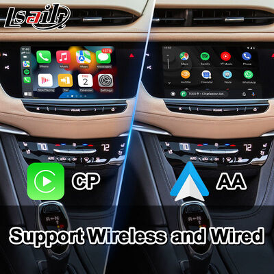 رابط ویدئویی Lsailt Android Navigation Carplay برای سیستم CUE کادیلاک XT5 Platinum مدل 2016-2019