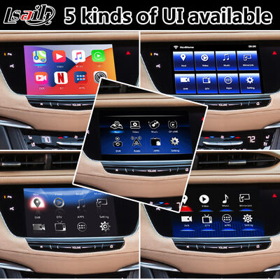 رابط ویدئویی Lsailt Android Navigation Carplay برای سیستم CUE کادیلاک XT5 Platinum مدل 2016-2019