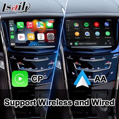 رابط ویدئویی Lsailt Android Navigation برای سیستم Cadillac ATS CUE 2014-2019 با کارپلی