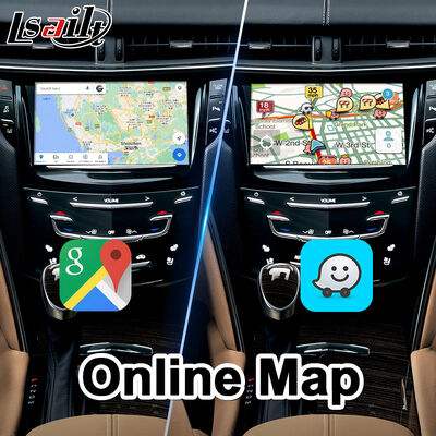 Lsailt اندروید Carplay رابط ویدیویی چند رسانه ای برای سیستم CUE کادیلاک XTS 2013-2019
