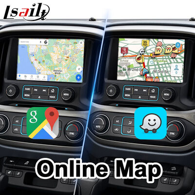 Lsailt اندروید اتو Carplay رابط چند رسانه ای برای 2014-2020 شورولت کولورادو Mylink سیستم