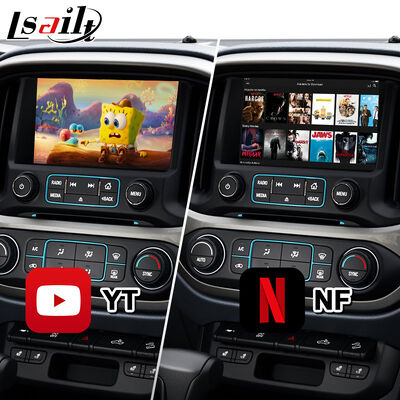 Lsailt اندروید اتو Carplay رابط چند رسانه ای برای 2014-2020 شورولت کولورادو Mylink سیستم