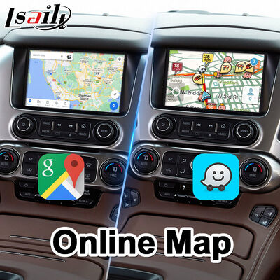 Lsailt اندروید اتو Carplay رابط چند رسانه ای برای 2014-2020 شورولت نظام Suburban Mylink