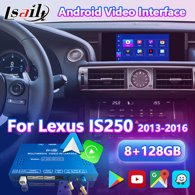 رابط ویدئویی اندرویدی Lsailt برای Lexus IS250 IS300h IS350 IS200t IS300 IS کنترل ماوس 2013-2016