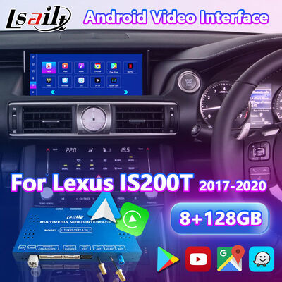 Lsailt اندروید کارپلی رابط برای لکسوس IS200T IS300H IS350 IS300 F ورزش AWD IS XE30 2017-2020