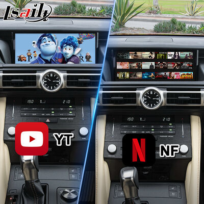 رابط ویدیویی کارپلی اندروید Lsailt برای Lexus RC 300h 350 300 F Sport 2018-2023