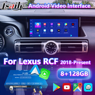 رابط ویدئویی کارپلی اندرویدی برای 2018 - Lexus RC 350 RC300 RCF RC300h RC350