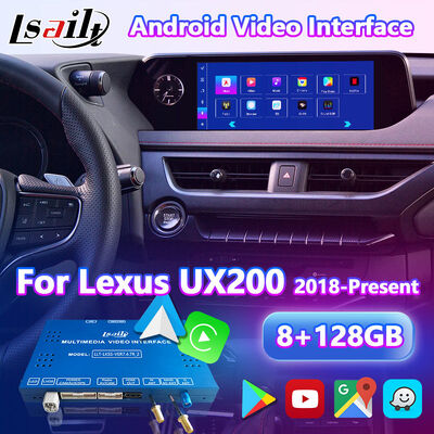 رابط چندرسانه‌ای ناوبری اندروید Lsailt برای لکسوس UX 250 UX200 UX300e UX250 از 2018 به بعد
