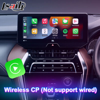 واجهة فيديو ملاحة Lsailt Android Carplay للسيارات تويوتا هارير فينزا من 2020 حتى الآن، تدعم وحدة الراديو