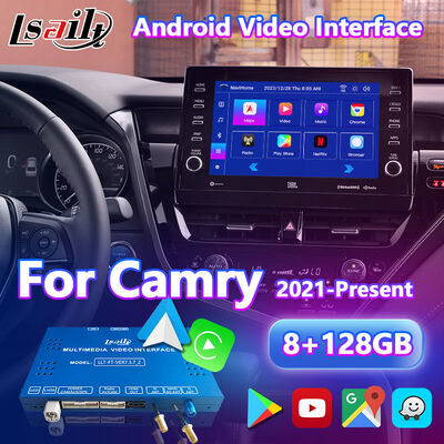 رابط ویدیویی ناوبری Lsailt Android Carplay برای سال های 2021 تا 2024 تویوتا کامری هیبرید XSE XLE SL SE XV70