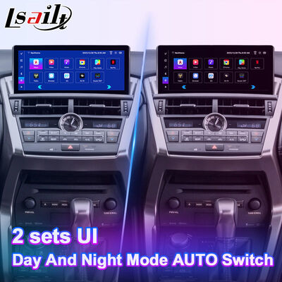 صفحه نمایش رابط چند رسانه ای اندروید Carplay برای 2014-2017 لکسوس NX Knob NX200t NX300h