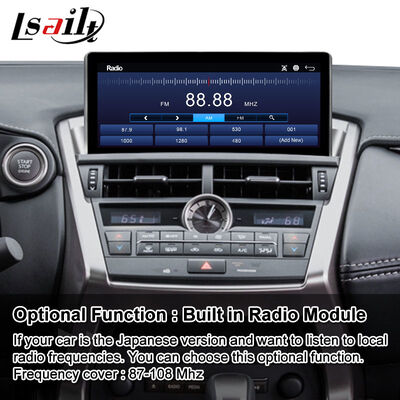 صفحه نمایش رابط چند رسانه ای اندروید Carplay برای 2014-2017 لکسوس NX Knob NX200t NX300h