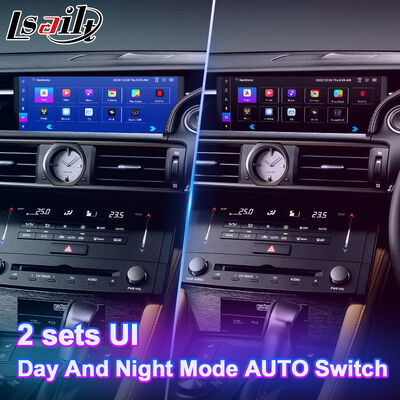 صفحه نمایش رابط چند رسانه ای اندروید Carplay برای 2014-2018 لکسوس RC350 RC300h RC200t RC300 RCF