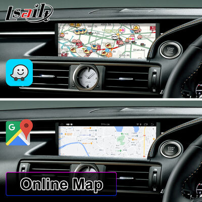 صفحه نمایش رابط چند رسانه ای اندروید Carplay برای 2014-2018 لکسوس RC350 RC300h RC200t RC300 RCF