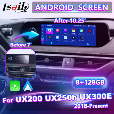 صفحه نمایش چند رسانه ای اندروید Carplay برای 2018-2021 لکسوس UX 300e UX200 UX250h UX300e