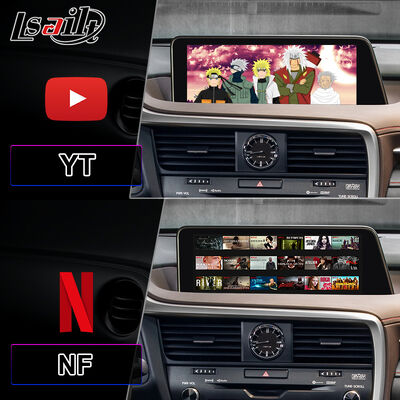 Lsailt Android Multimedia Carplay Screen برای 2016-2019 لکسوس RX RX450h RX350 RX200t RX300 RX450L