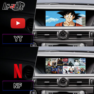 صفحه نمایش چند رسانه ای اندروید Carplay برای 2012-2020 لکسوس GS 200t GS300h GS250 GS350 GS450h GSF GS200t