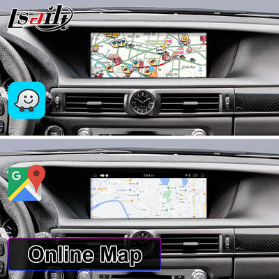 صفحه نمایش چند رسانه ای اندروید Carplay برای 2012-2020 لکسوس GS 200t GS300h GS250 GS350 GS450h GSF GS200t