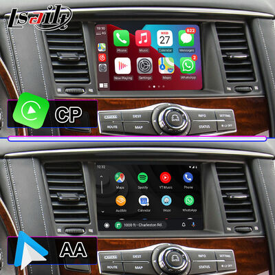Lsailt اندروید Carplay صفحه نمایش چند رسانه ای برای 2010-2017 اینفینیتی QX80 QX56