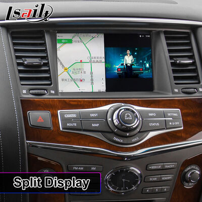 Lsailt اندروید Carplay صفحه نمایش چند رسانه ای برای 2010-2017 اینفینیتی QX80 QX56