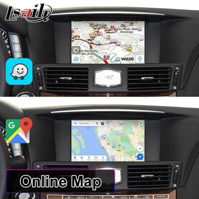 صفحه نمایش چند رسانه ای کارپلی اندروید Lsailt برای Infiniti M25 M30d M30d M37 M56 M35h Y51 Q70 2010-2023
