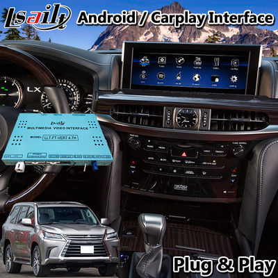 Lsailt اندروید Carplay رابط ویدیویی چند رسانه ای برای 2016-2021 لکسوس LX 570 LX570