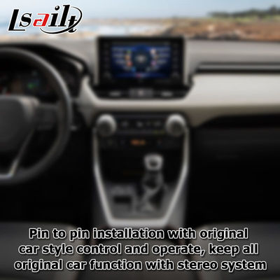 8+128GB اندروید 13 کارپلی اندروید Interface For Toyoat RAV4 2019 To Present Touch N Go 3