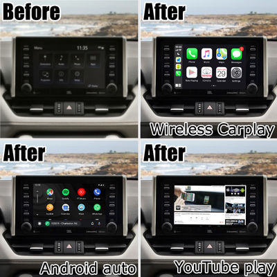 8+128GB اندروید 13 کارپلی اندروید Interface For Toyoat RAV4 2019 To Present Touch N Go 3