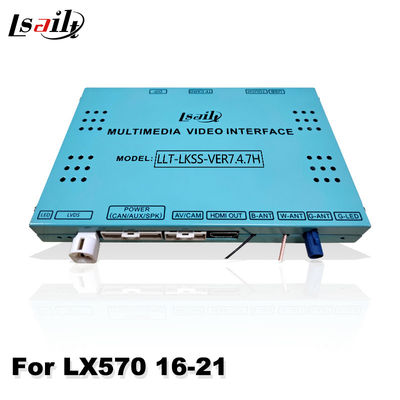 رابط کارپلی چند رسانه ای اندرویدی Lsailt برای لکسوس LX570 LX450d URJ200 LX 2016-2021
