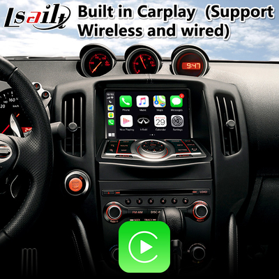 Lsailt 4 64GB رابط ویدئویی اندروید کارپلی چند رسانه ای برای نیسان 370Z