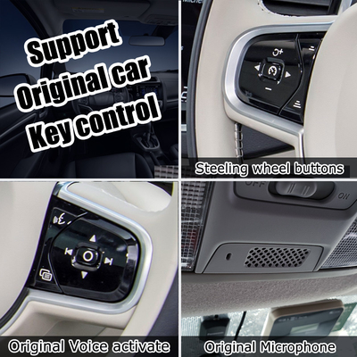 ارتقاء رابط ویدیوی اندروید Carplay AI Box 4 گیگابایت رم برای ولوو S60 S90