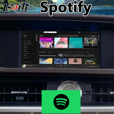 رابط ویدئویی چندرسانه‌ای Lsailt Android Auto Carplay برای Lexus ES250 ES300H ES350 ES200 ES 2012-2018