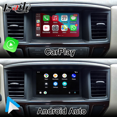 Lsailt Android Carplay رابط ویدیویی صفحه نمایش چند رسانه ای خودرو برای نیسان Pathfinder R52