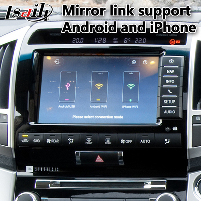 جعبه رابط چندرسانه‌ای Lsailt Android Auto Carplay برای Toyota Land Cruiser LC200 2013-2015