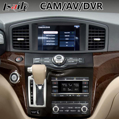 رابط تصویری ناوبری اندروید Lsailt برای Nissan Quest E52 با یوتیوب NetFlix Yandex Carplay