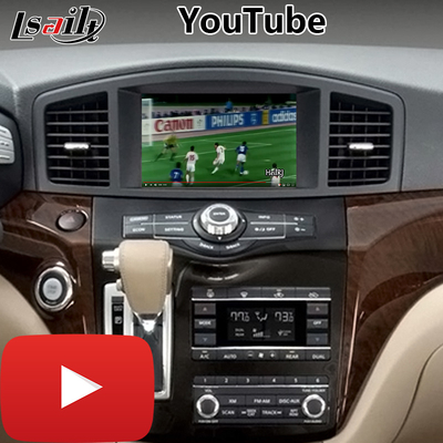 رابط تصویری ناوبری اندروید Lsailt برای Nissan Quest E52 با یوتیوب NetFlix Yandex Carplay