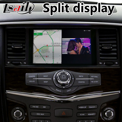 جعبه رابط ویدئویی ماشین اندروید برای نیسان آرمادا با بی‌سیم Android Auto Carplay