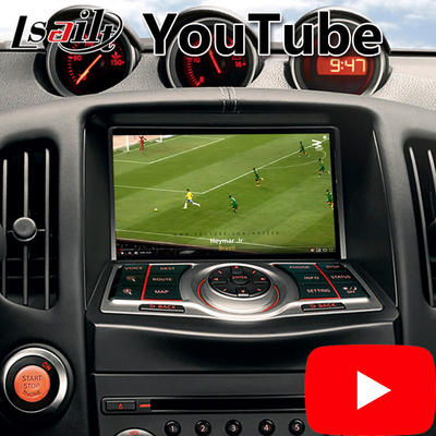 رابط کارپلی اندروید Lsailt برای نیسان 370Z با یوتیوب Waze NetFlix