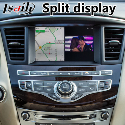رابط کارپلی اندروید Lsailt برای Infiniti JX35 با ناوبری GPS بی‌سیم Android Auto