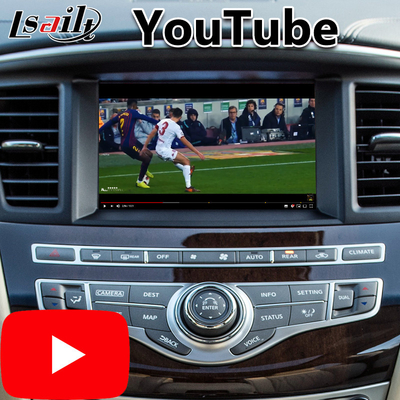 رابط ویدیوی چند رسانه ای اندروید برای Infiniti QX60 با بی سیم Android Auto Carplay