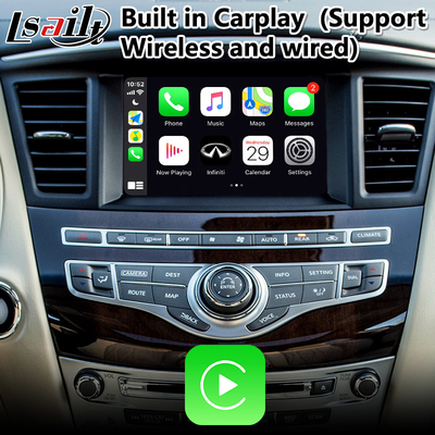 رابط ویدیوی چند رسانه ای اندروید برای Infiniti QX60 با بی سیم Android Auto Carplay