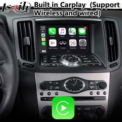 رابط Android Carplay برای Infiniti G37 با ناوبری GPS Android Auto NetFlix