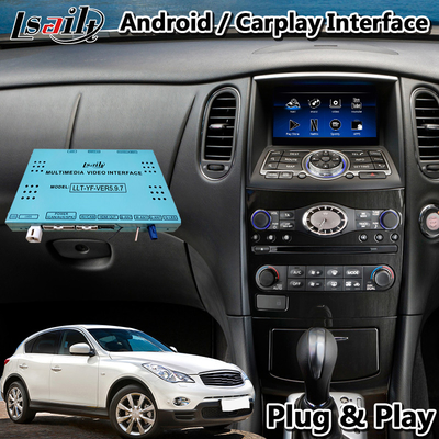 رابط کارپلی اندروید Lsailt برای Infiniti EX30D EX35 EX37 با Android Auto بی‌سیم