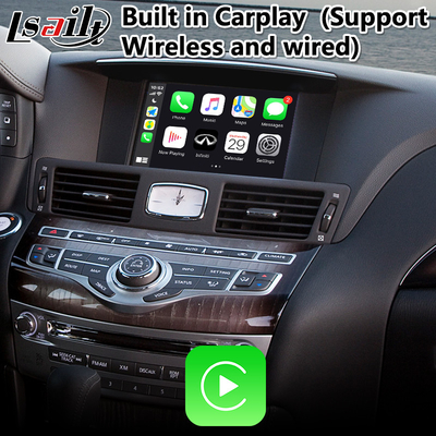 رابط چند رسانه ای اندروید Lsailt Carplay برای Infiniti M37S M37 M35 M45 با NetFlix Yandex