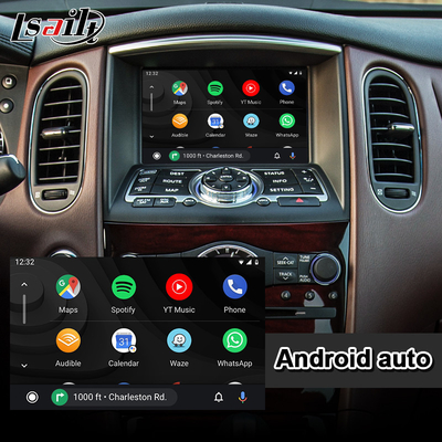 Lsailt Infiniti Carplay Box، رابط ناوبری GPS اندروید برای QX50 با اندروید خودکار بی سیم