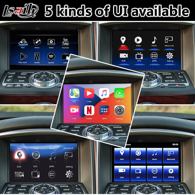 Lsailt Infiniti Carplay Box، رابط ناوبری GPS اندروید برای QX50 با اندروید خودکار بی سیم