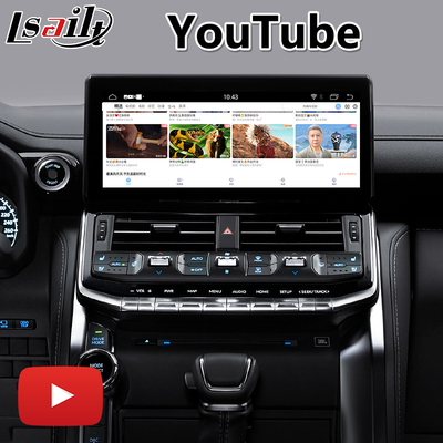 رابط کارپلی اندروید Lsailt برای تویوتا لندکروزر LC300 VXR Sahara 2021-اکنون