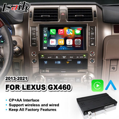 Lsailt Wireless Android Auto Lexus Carplay Interface برای GX 460 GX460 2013-2021